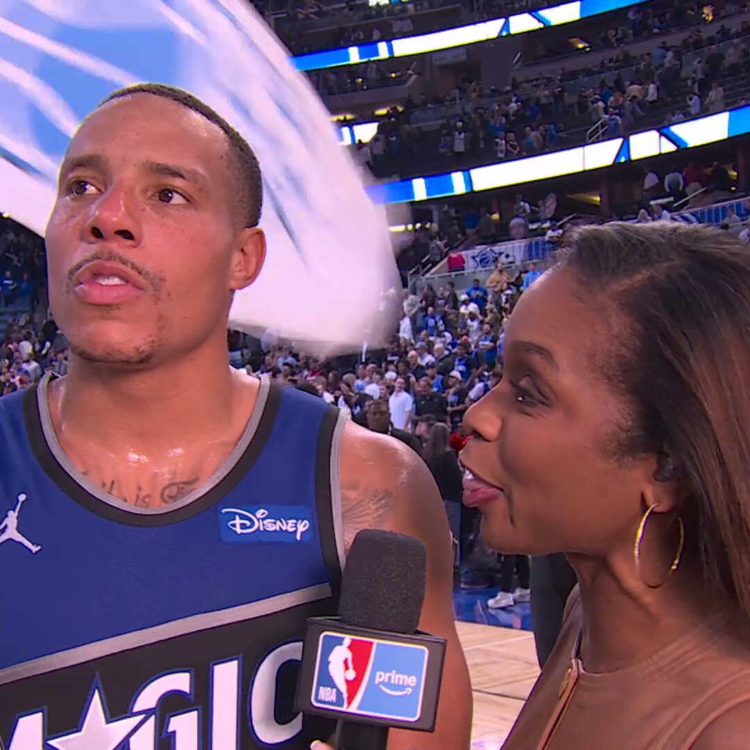 "Winning time. That's all I care about, winning." 

Desmond Bane (37 PTS) on why he was able to turn it up when it mattered most for Orlando!

🏆 ORL will play the winner of NYK/TOR in the @emirates NBA Cup Semifinals!
📅 Saturday, 5:30pm/et, Prime  