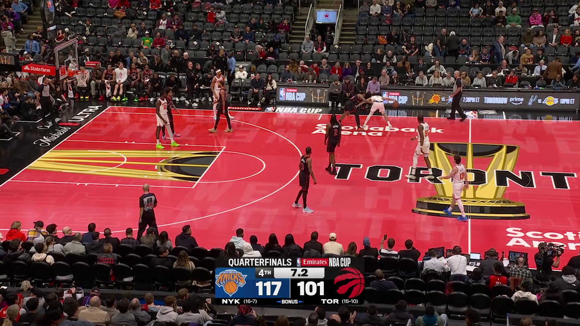 NEW YORK IS HEADED TO VEGAS ‼️

They will play Orlando in the @emirates NBA Cup Semifinals!

 Saturday, 5:30pm/et, Prime