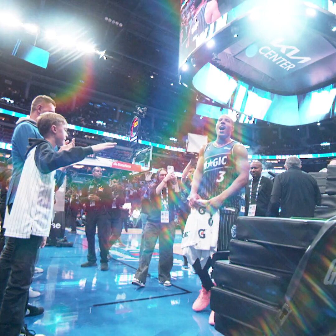 Desmond Bane's night:

37 points.
6 threes.
ORL W.

The Magic will play the Knicks in the @emirates NBA Cup Semifinals on Saturday at 5:30pm/et on Prime.  