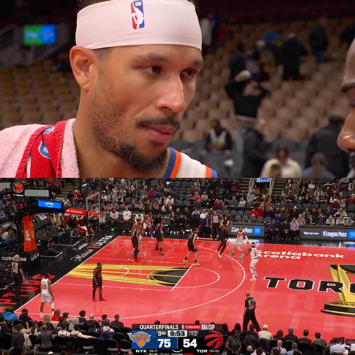 “It’s about winning every game, winning every possession.”

Josh Hart helped power the Knicks to a Quarterfinals victory last night 

NYK is heading to Vegas to face ORL in the @emirates NBA Cup Semifinals on Saturday!