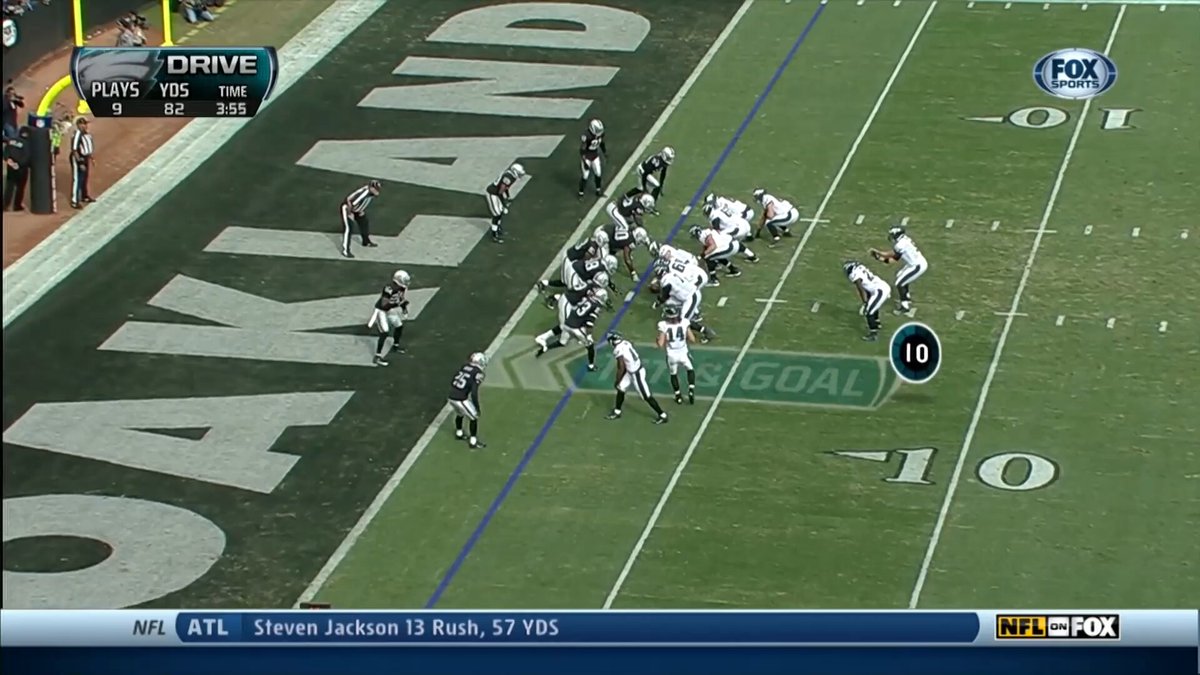 Nick Foles had a DAY against the Raiders in 2013 