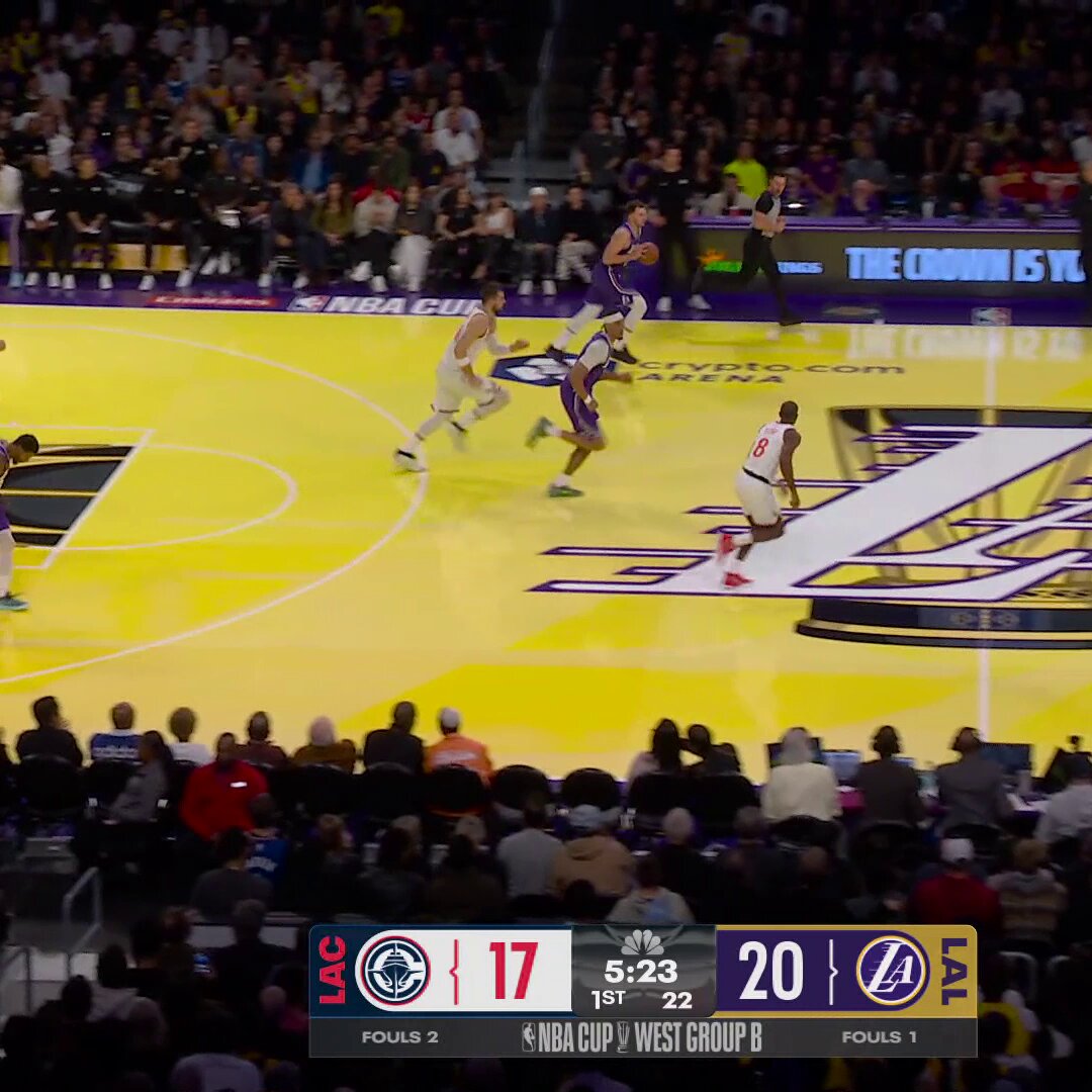 TOP @emirates NBA CUP SCORERS FACE OFF! 

Luka: 32.6 PPG (Most in Cup history)
Fox: 31.6 PPG (3rd-most in Cup history)

What do these two have in store for the Quarterfinals?? 

Find out as the Lakers host the Spurs on Prime at 10:00pm/et