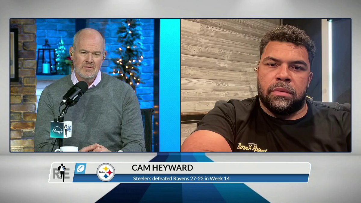 "Coaches coach, players play, and our execution definitely had to pick up." ✍️

Steelers defensive lineman Cam Heyward on their Week 14 win against the Ravens 🏈

(via @RichEisenShow) 