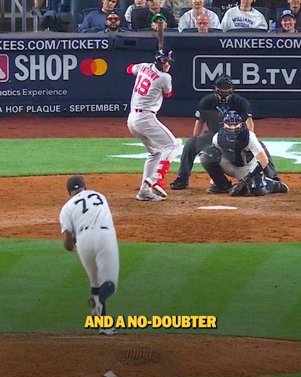 Roman Anthony homered at Yankee Stadium in his introduction to The Rivalry ... he LOVED it 🔥 