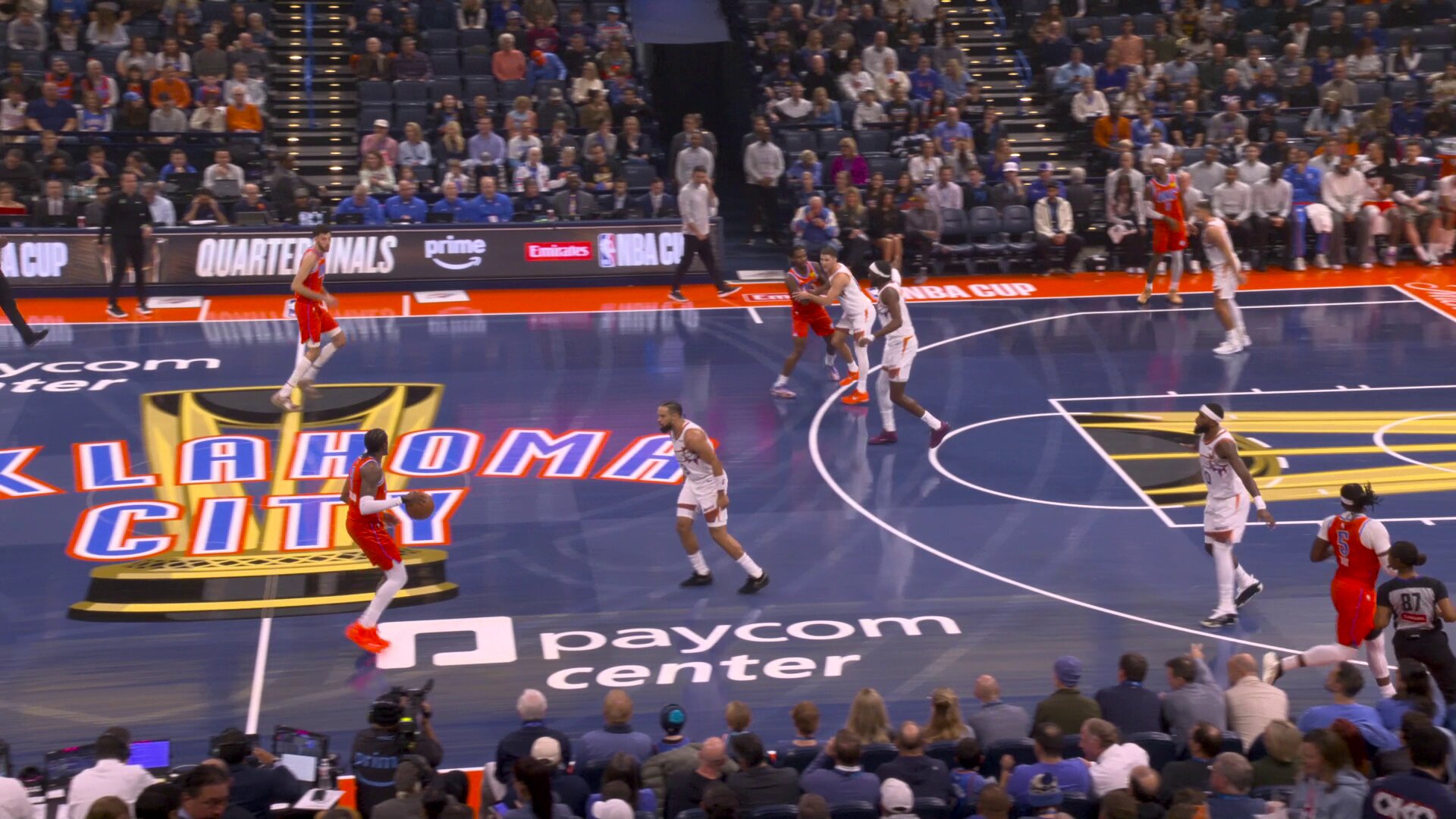 Back-to-back Chet triples!

OKC coming out hot seeking their 16th straight win &amp; a trip to Vegas 

PHX/OKC • Live on Prime