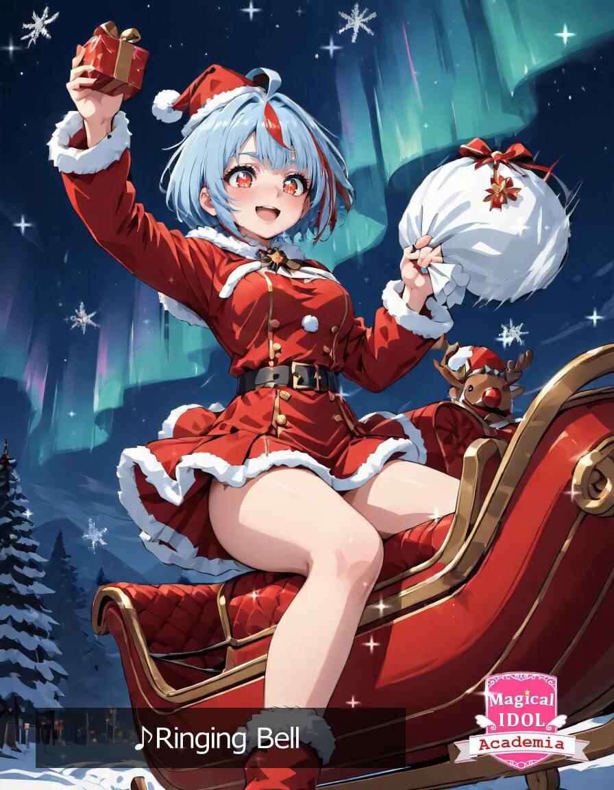 こんにちは❣️ お昼はクリスマスアルバム【Magical Snow】からひかり