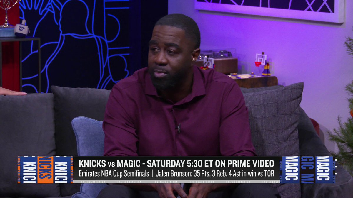 "They want to make a STATEMENT by winning the NBA Cup Championship." 🏆

The New York Knicks are heading to Las Vegas for the @Emirates NBA Cup Semifinals, and @ChrisBHaynes  breaks down why New York has its eyes set on lifting the cup! 