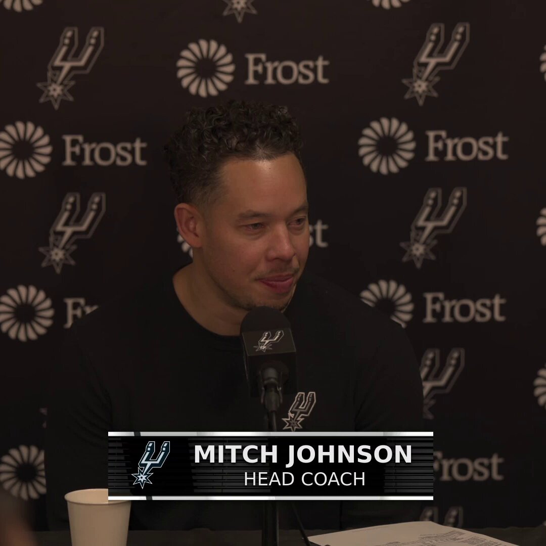 Mitch Johnson's "heart and soul of the team" Keldon Johnson is going to the @emirates NBA Cup semis with one goal:

Go get that Llama! 🤠🏆💸 