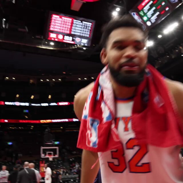 "Finally got past the Quarterfinals… third time's a charm."

The @nyknicks walk off after punching their ticket in Vegas