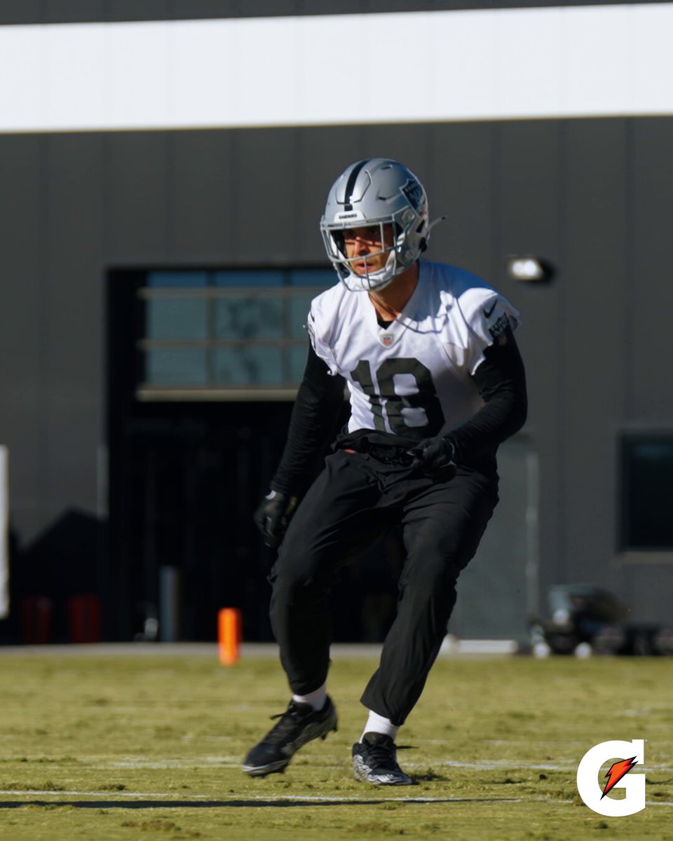 Refining the routine.

#RaiderNation | @Gatorade 