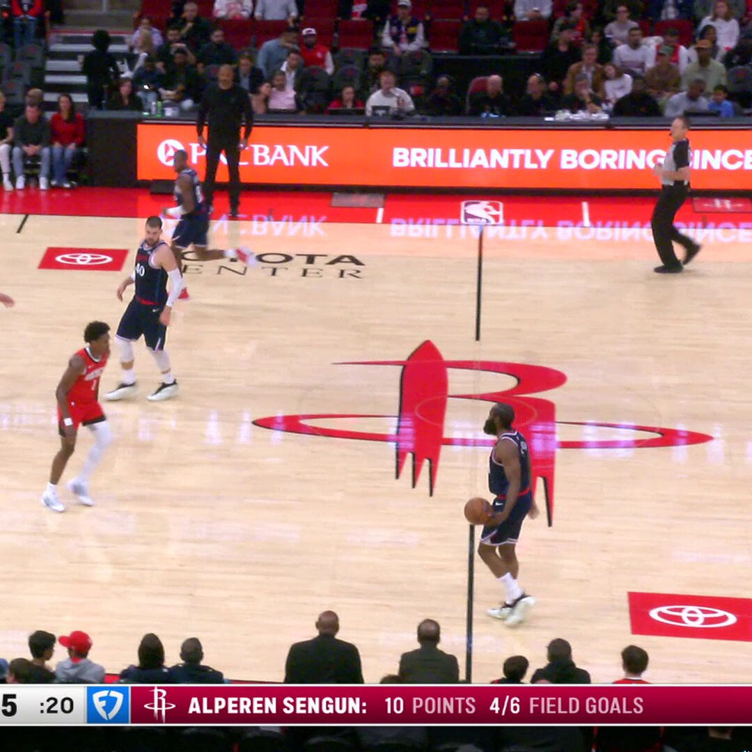 Held up my left wrist like I'm Harden 👌 