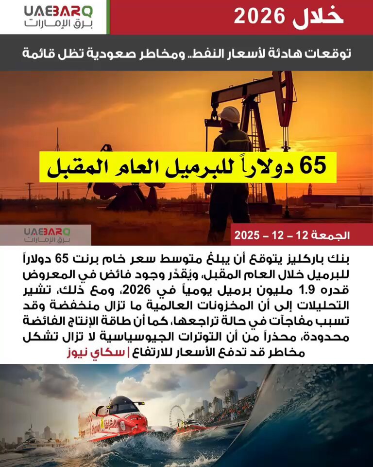 توقعات هادئة لأسعار النفط.. ومخاطر صعودية تظل قائمة | سكاي نيوز 