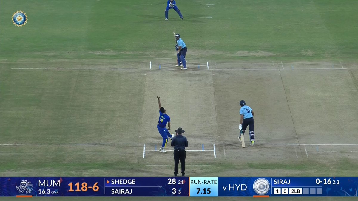 Double strike, ft. Mohd Siraj Picture