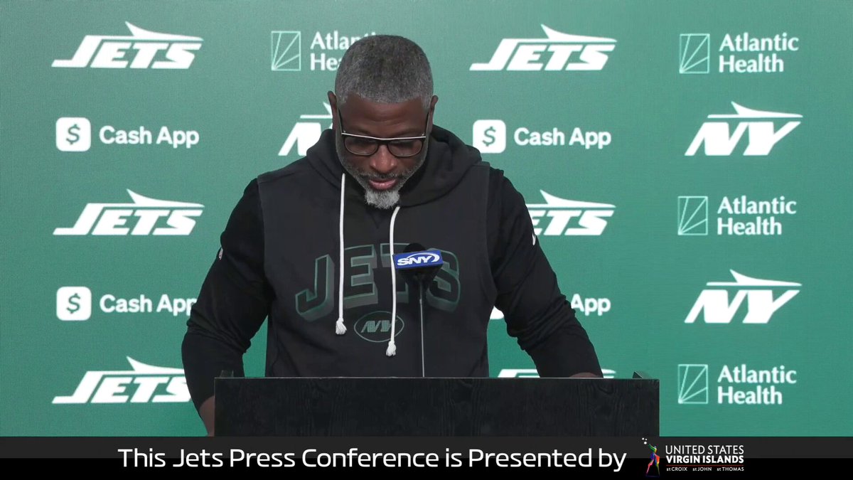 players Coach Glenn ruled out: 

✈️ Tyrod Taylor
✈️ Justin Fields 
✈️ Mason Taylor 
✈️ Azareye'h Thomas
✈️ Kiko Mauigoa 