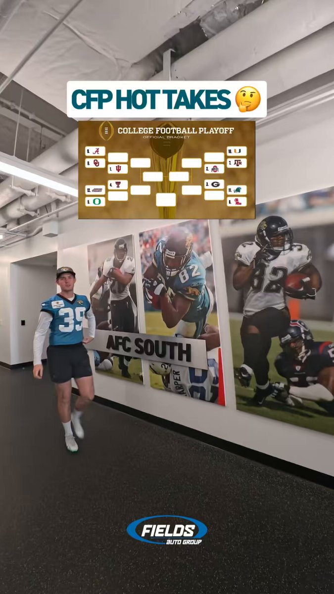 Drop your @CFBPlayoff hot takes⬇️

@fieldsauto | #DUUUVAL 
