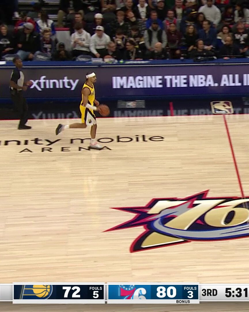 Garrison Mathews catch and shoot from deep 🎯 