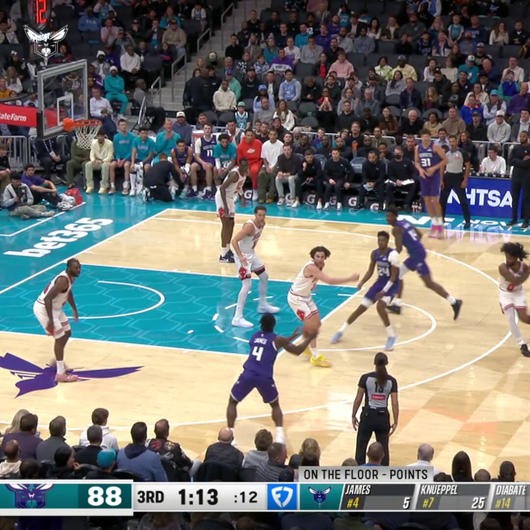 sion with the smooth moves 

📹 @FDSN_Hornets | @SionJames14 