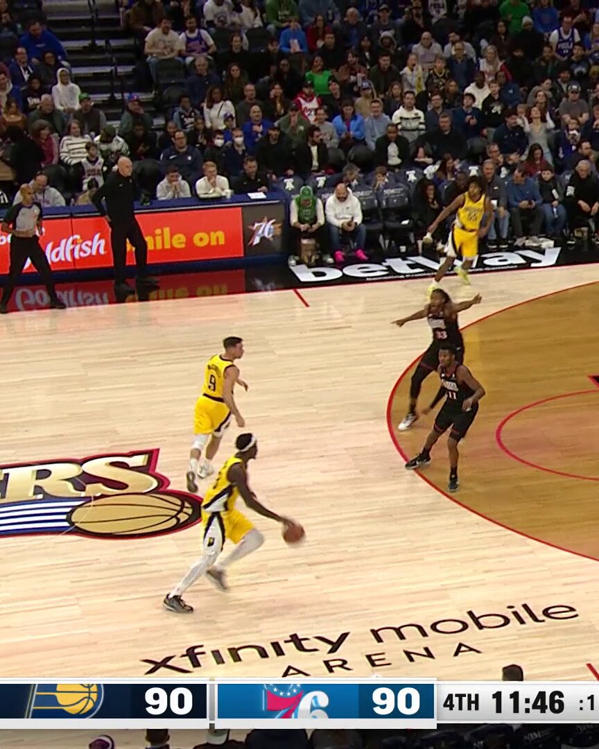 nasty move from Pascal Siakam 🤧 