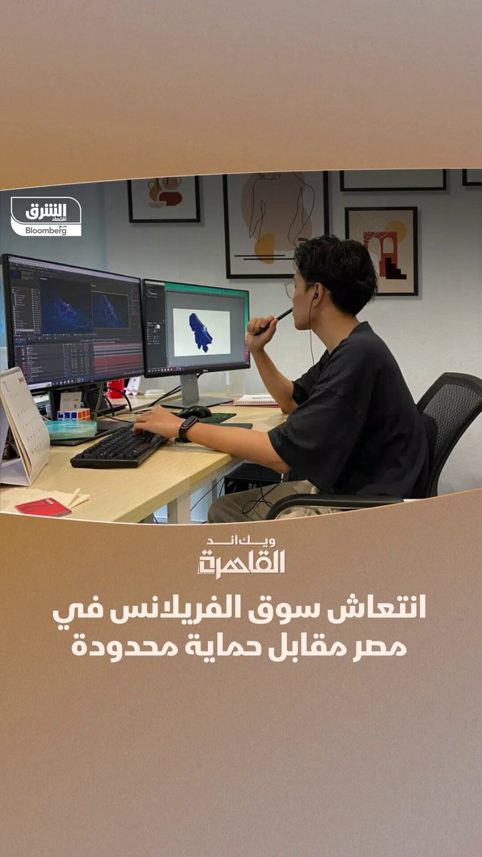 الفريلانس في مصر.. بين ارتفاع ملحوظ في القطاع الخاص وحماية محدودة في الحقوق. برنامج "ويك اند القاهرة" يستعرض التفاصيل 