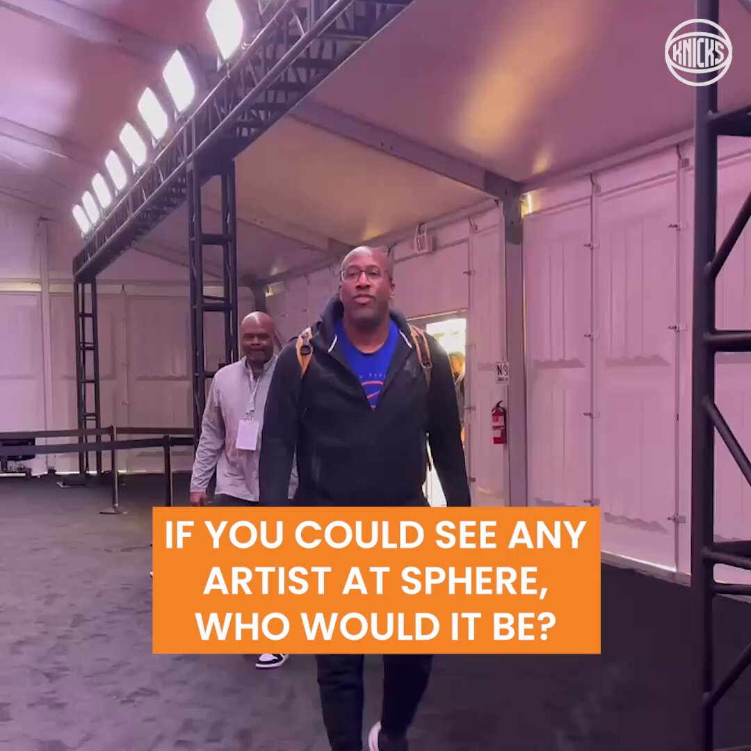 who would you want to see at @SphereVegas, knicks fam? 🤔 