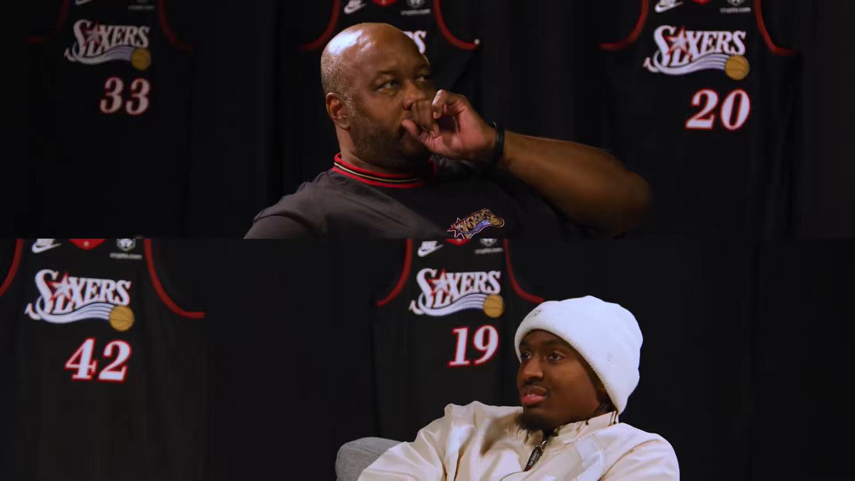 old school meets new school 🤝

breaking down the game across generations — Eric Snow and Tyrese Maxey talk hoops then vs. now 

@cryptocom 