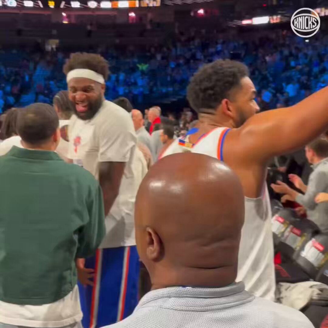 have a good night knicks fam 🧡💙 