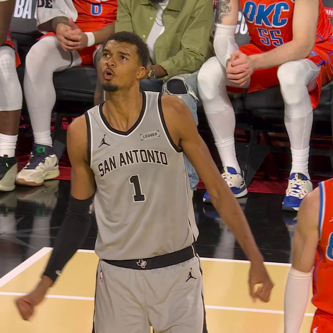 WEMBY IS HYPED 😤

THE SPURS WILL PLAY IN THE EMIRATES NBA CUP CHAMPIONSHIP!!!!

🆚 Spurs vs. Knicks
📅 Tuesday, 8:30 PM ET, Prime 