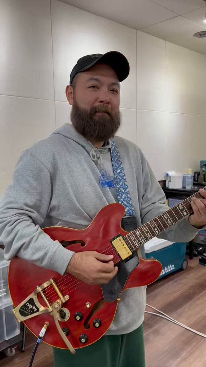 サンボマスター新しいEPを絶賛製作中です！ 機材ローディの白根さん