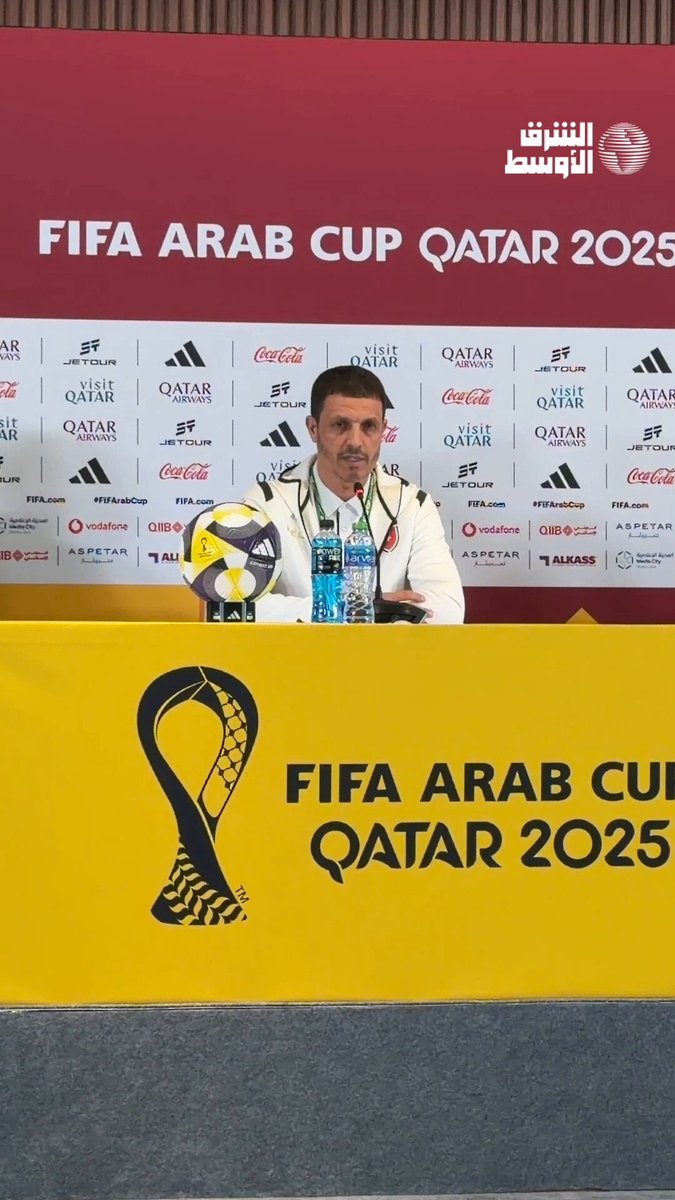 جمال السلامي مدرب منتخب الأردن في المؤتمر الصحافي: - رينارد مدرب يستحق الاحترام وعلاقتي معه مميزة جدًا. #السعودية_الأردن 