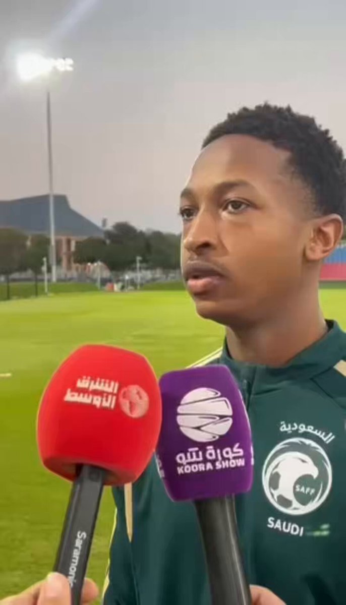 لاعب المنتخب السعودي مراد هوساوي : مبارتنا أمام منتخب الأردن لن تكون سهلة وبالتركيز العالي ودعم جماهيرنا سنتجاوزها. رمضان المتعب 