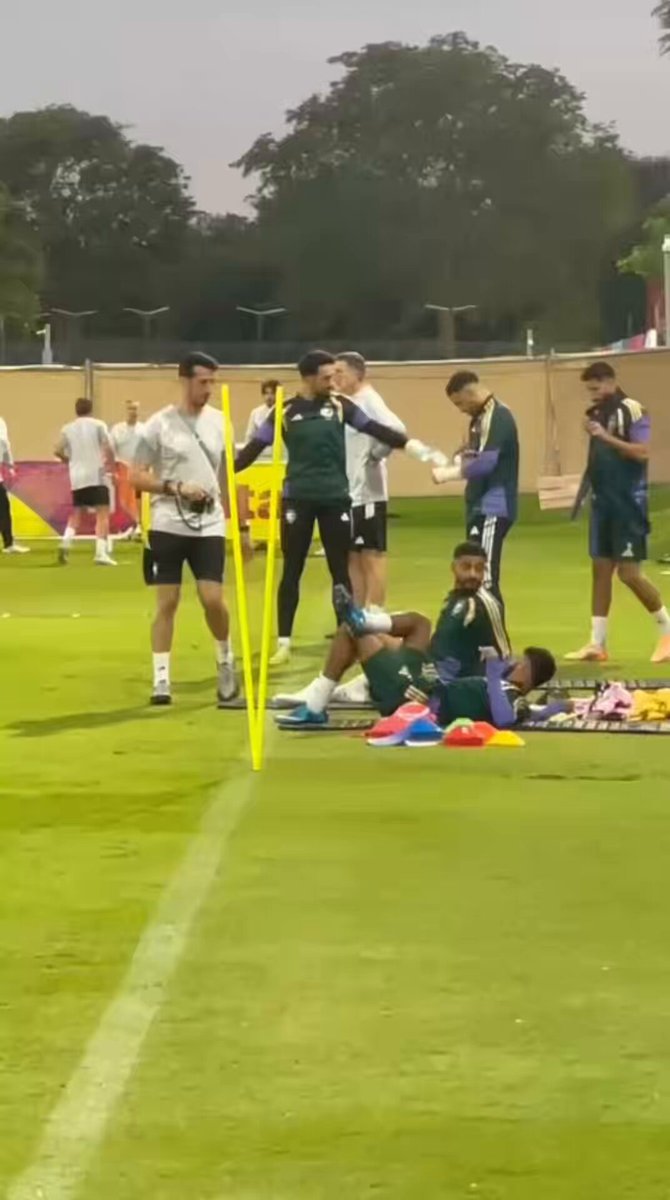 الحصة التدريبية الأخيرة للمنتخب السعودي قبل مواجهة منتخب الأردن.. عبدالهادي المستادي 