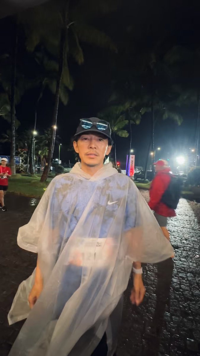 直人 ハワイ・ホノルルから 藤木直人です🤙 JALホノルルマラソン2025 行って