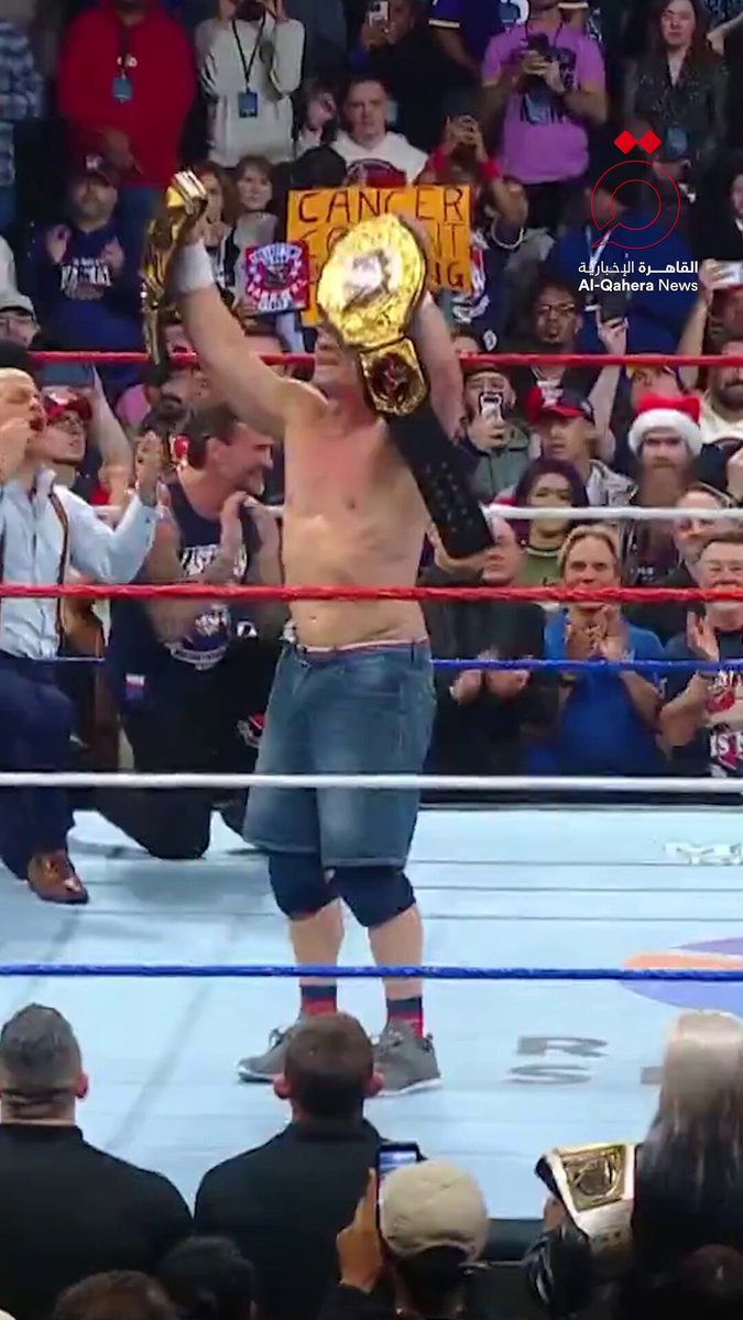 مستسلمًا...جون سينا يعتزل المصارعة رسميًا 