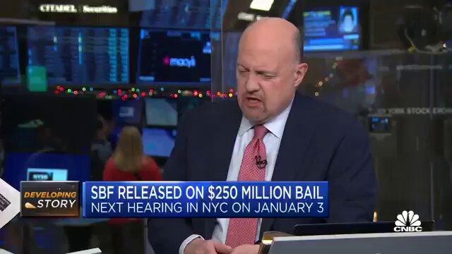🚨Bureau : "Jim Cramer: 'Ho venduto tutte le mie criptovalute e non tornerò mai più a investirci'"