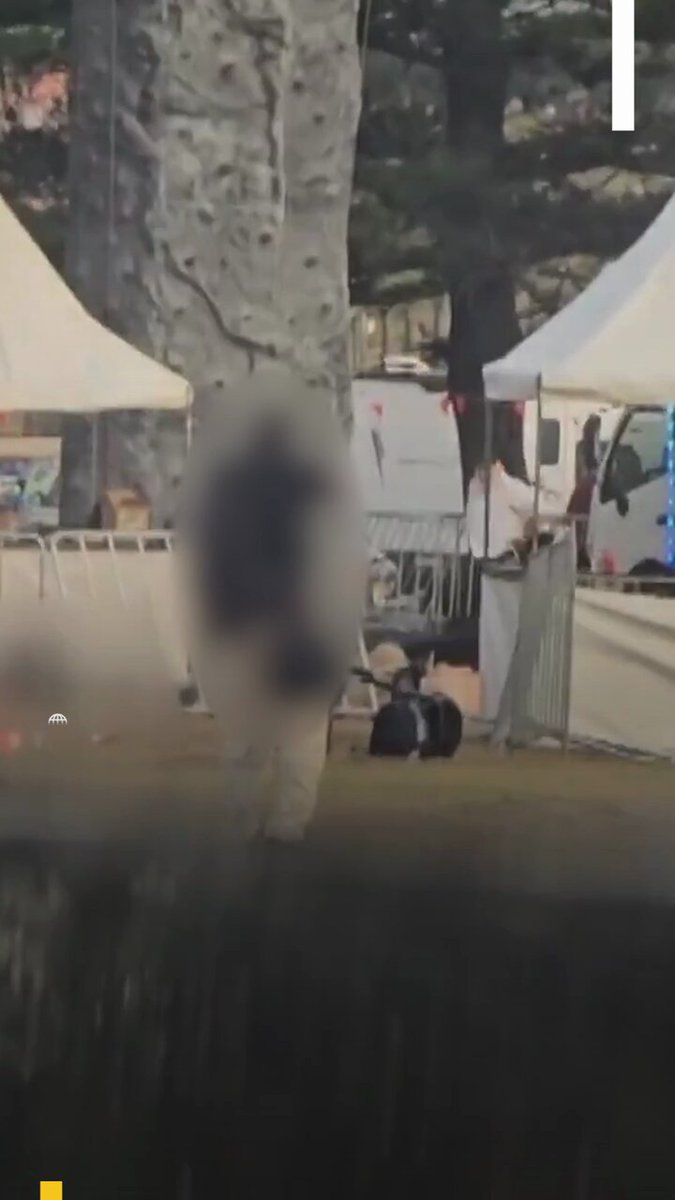 مشاهد جديدة صادمة لمنفذ عملية إطلاق النار في #سيدني 