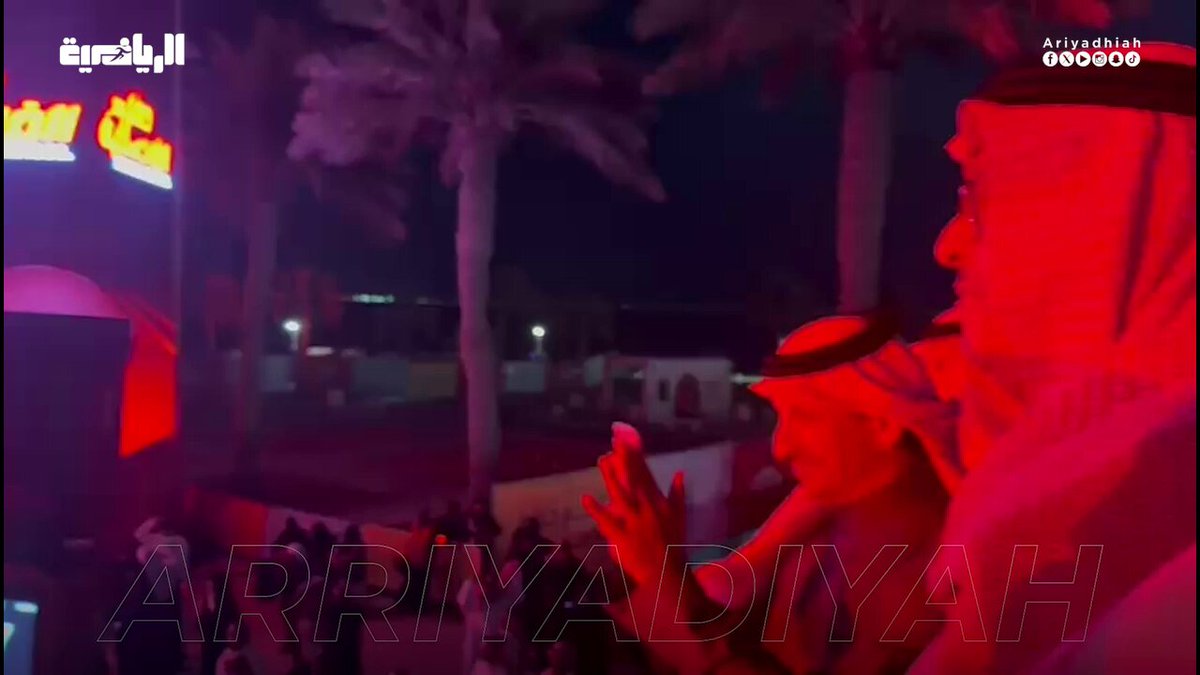 أحمد الخطيب وزير السياحة خلال حضوره #حفل_القادسية 