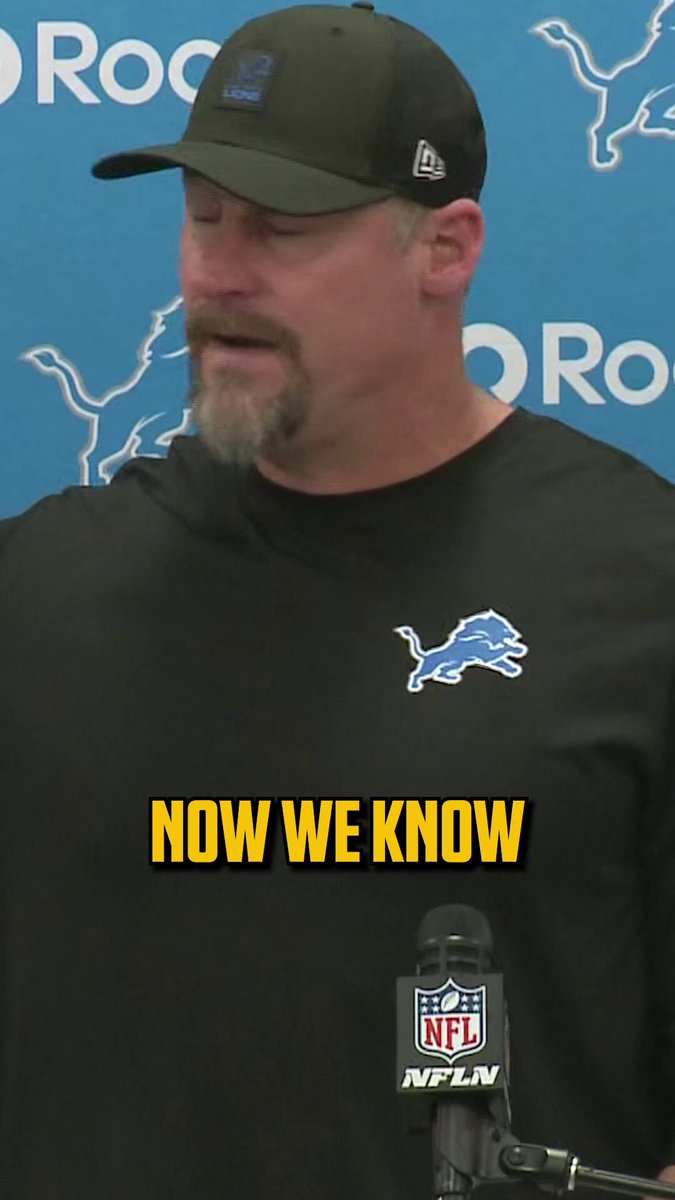 "Now you have firsthand knowledge of what, probably, the top of the NFC looks like right now. That's them."

-Lions HC Dan Campbell after loss to Rams 