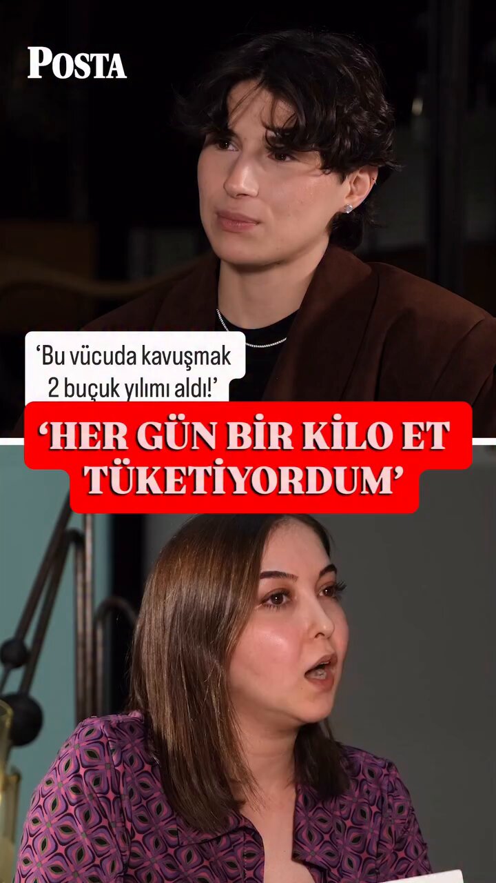 'HER GÜN BİR KİLO ET TÜKETİYORDUM'

'Bu vücuda kavuşmak 2 buçuk yılımı aldı!'

Güçlü fiziğiyle sosyal medyada tanınan içerik üreticisi Açelya Bazan, tarzındaki değişimle yeniden gündemde.

Bir dönem vücudu nedeniyle feminen giyinmekten uzaklaştığını söyleyen Bazan, beden