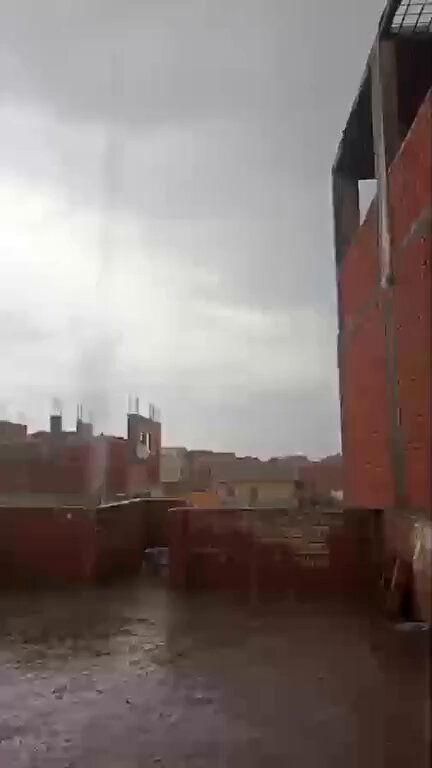 بوابة الوفد| غيوم وسقوط أمطار غزيرة على البحيرة مصحوبة بأجواء باردة البحيرة - محمد هشام 