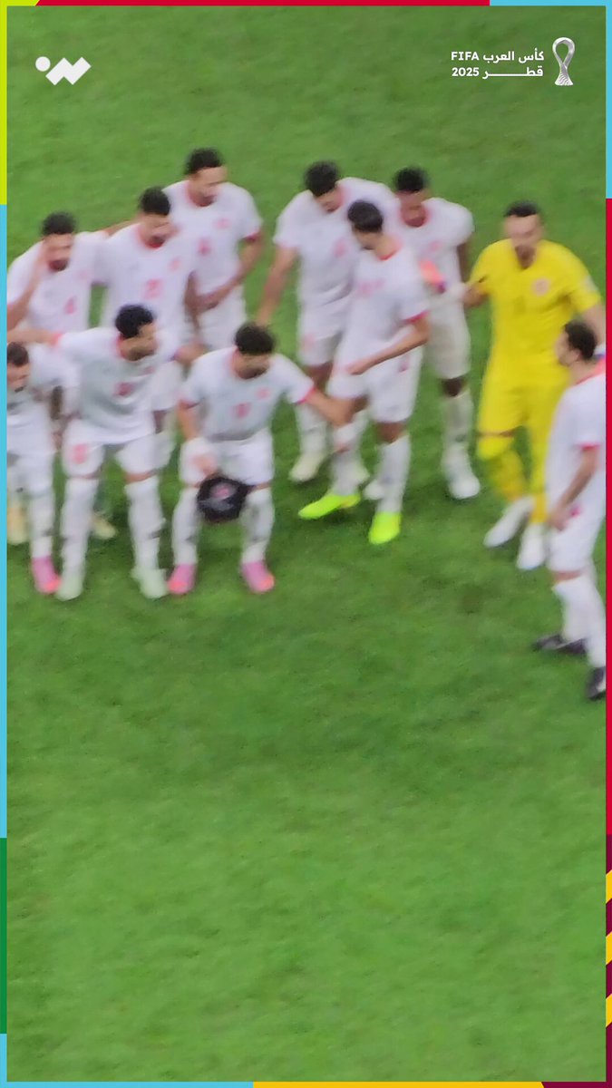 النشامى يقفون بجانب يزن النعيمات دعم مؤثر قبل المباراة 