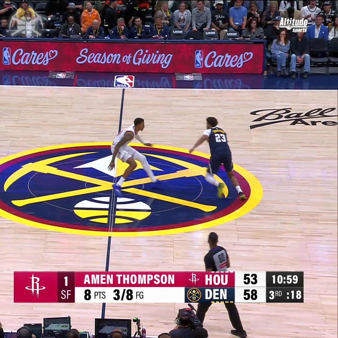 دنفر ناغتس يكسب ضيفه هيوستن روكتس 128-125 محققاً انتصاره الـ5 تواليا في الدوري الأمريكي لكرة السلة 