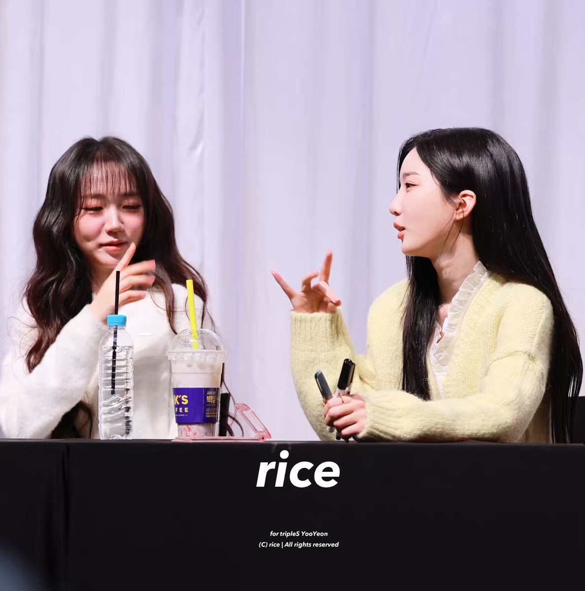 tripleS マユPCO ユヨン　♾️ QR使用済み　送信不可 柔軟なユヨン 유연한 유연 （通称 : ヨンさん） (@flexibleyeoni