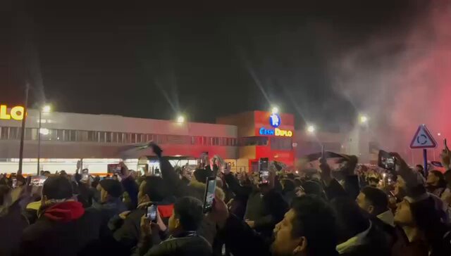 إستقبال تاريخي من جماهير غوادالاخارا لفريقها قبل مواجهة برشلونة اليوم في كأس ملك إسبانيا 