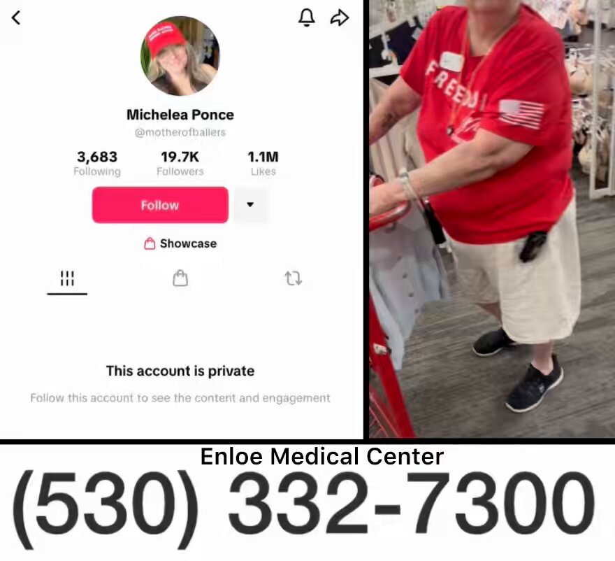 BREAKING - Michelea Ponce, the woman who harassed an elderly Target employee, has been identified...