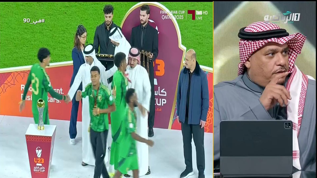 في 90 | نايف القاضي: ما يميز المنتخب الأولمبي هو وجود 10 لاعبين يشاركون في دوري روشن، وأتمنى أن يكون هناك خطة من اتحاد القدم لهذه المجموعة #الرياضية_السعودية 