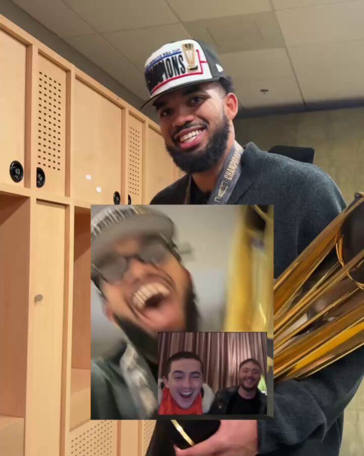 “Who just called you?”

“TIMMYYYYY”

KAT connected with Timmy Marty Supreme while holding the Cup