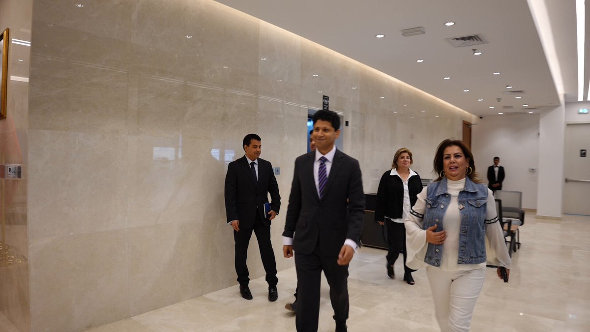 السفير البريطاني الجديد قدسي رشيد في زيارة لـ #النهار 