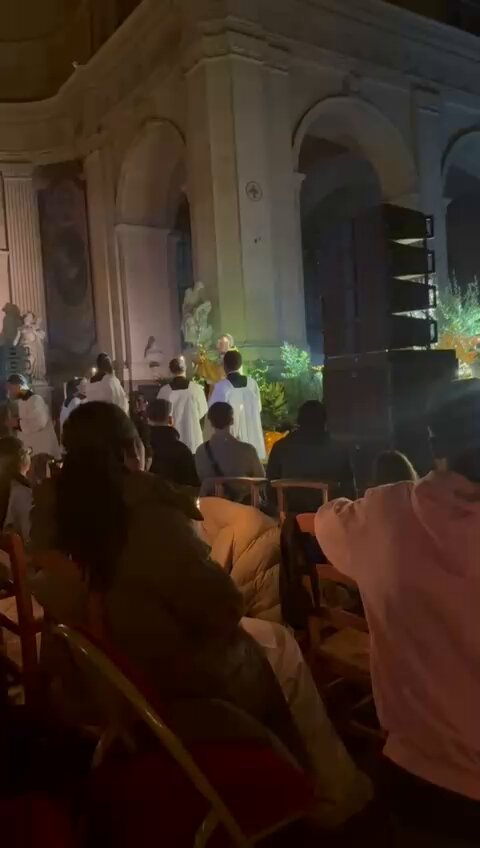 Image for the Tweet beginning: 🔴⚡️Cité Céleste à l'église Saint-Roch