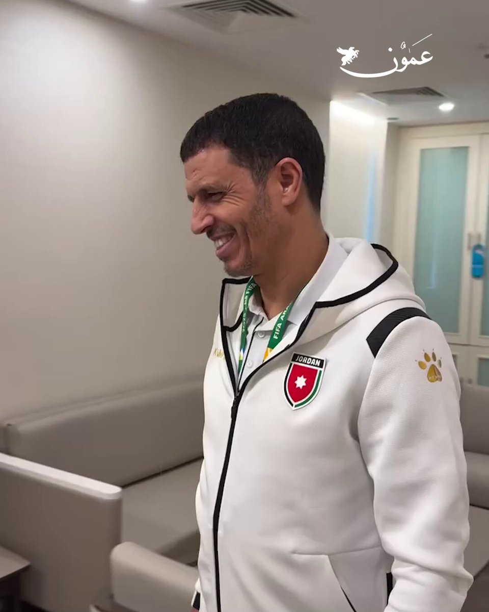 جمال السلامي يطمئن على صحة يزن النعيمات #عمون 