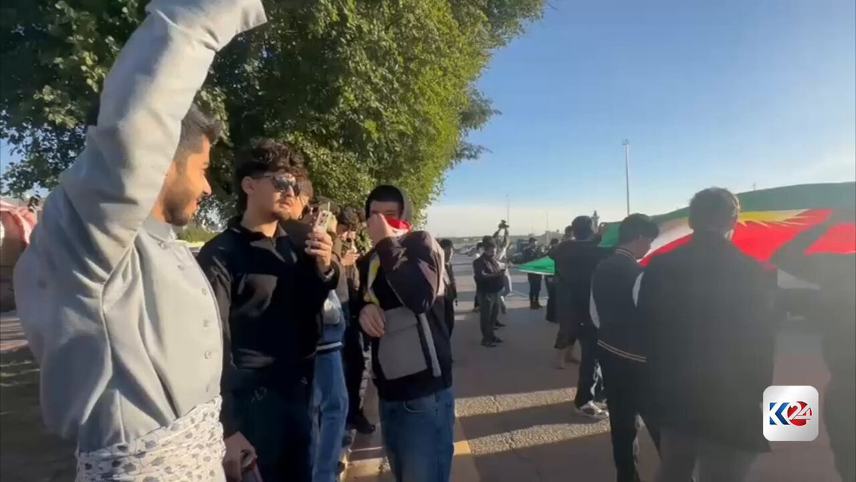 لقطات من احتفالات مواطني كركوك بيوم علم كوردستان 